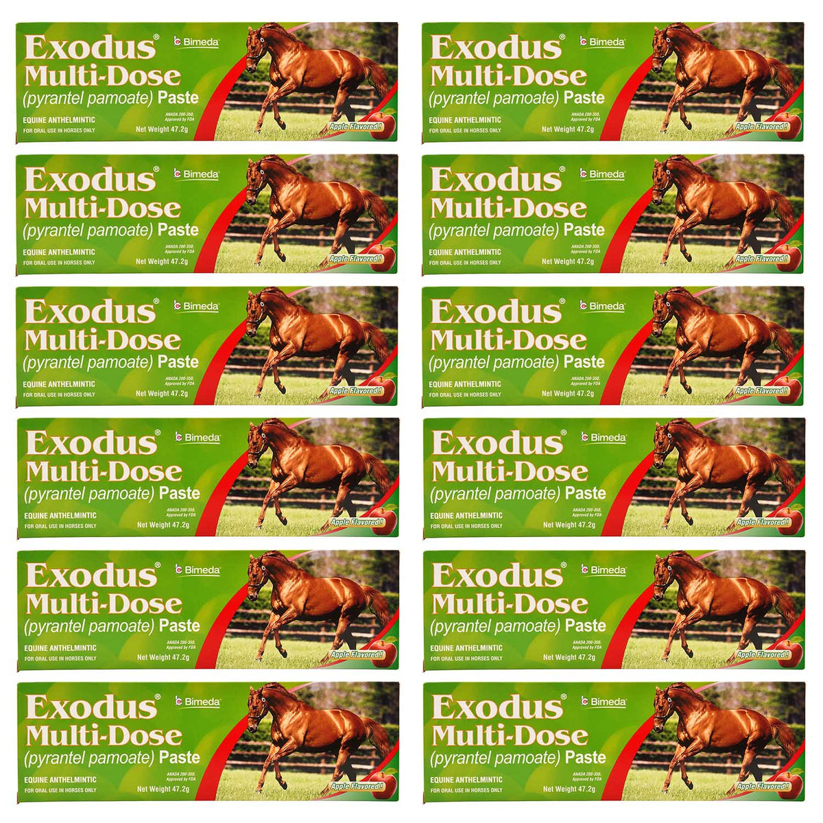 Exodus Multi-Dose Paste 12-Pack