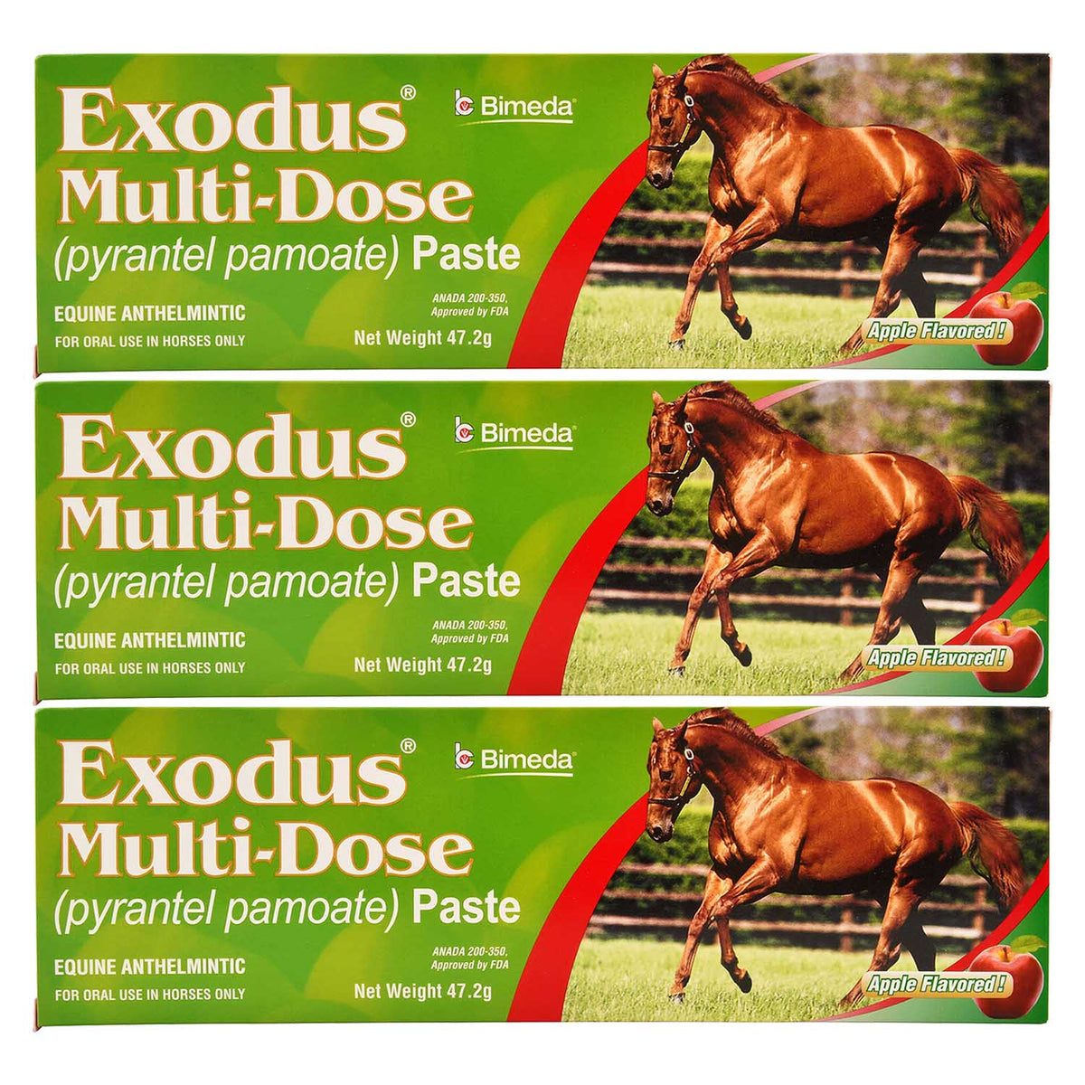 Exodus Multi-Dose Paste   3- Pack
