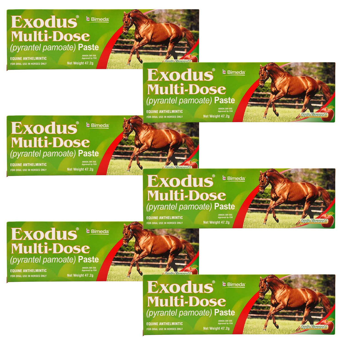 Exodus Multi-Dose Paste 6-Pack