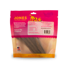 Jones Sausage Sticks 3oz - Natural Dog Treats For all Sizes, Beef Flavor