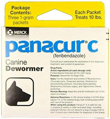 Panacur Canine Dewormer 1 gram (4-Pack)