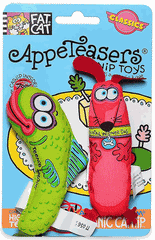 FAT CAT Classic Appeteasers Catnip Toy Multi-Color 1ea-One Size - 2 Pack