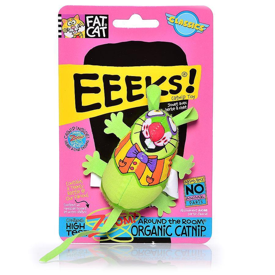 FAT CAT Classic Eeeks! Original Catnip Toy Assorted One Size