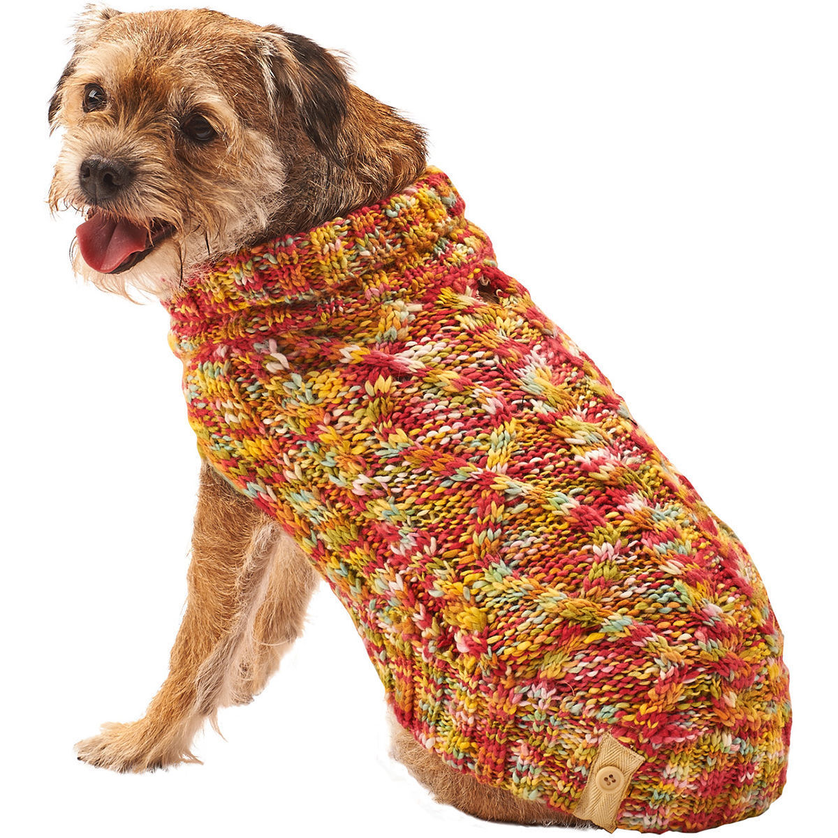 Fashion Pet Lookin' Good! Dog Multi-Crochet Sweater (Size Options)