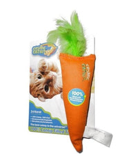 Ourpets Cosmic 24 Karat Carrot Catnip Cat Toy Orange, Green 1Ea