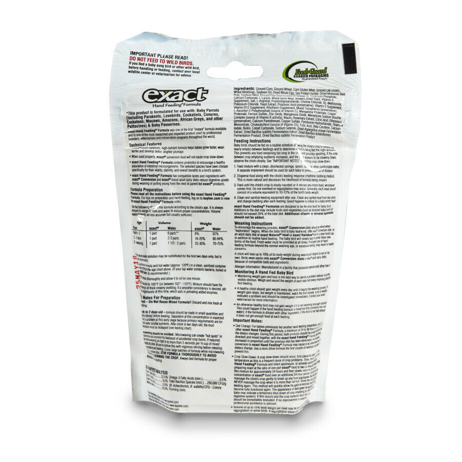 Kaytee Exact Handfeeding -- Baby Bird 7.5 oz