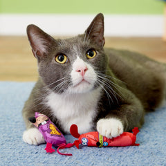 FAT CAT Classic Eeeks! Original Catnip Toy Assorted One Size