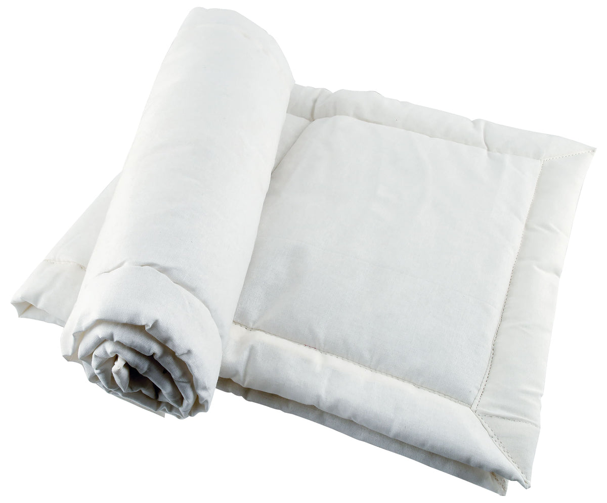 Cotton Pillow Wraps - White Pair Size: 14 in