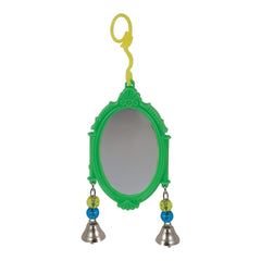 JW Pet ActiviToy Fancy Mirror Bird Toy Multi-Color 1ea/SM/MD