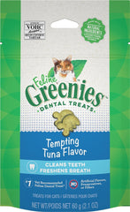 Feline Greenies Dental Treat Tuna 2.1oz