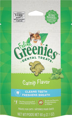 Feline Greenies Dental Treat Catnip 2.1oz