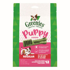 Greenies Puppy 6 Months Dog Dental Treats Regular, 1ea/12 oz