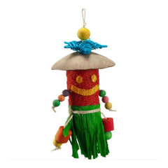 A and E Cages Nibbles Tiki Man Small Animal Toy 1ea-One Size