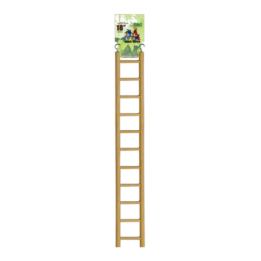 A & E Cages Happy Beaks Small Ladder Bird Toy 1ea/18 in.