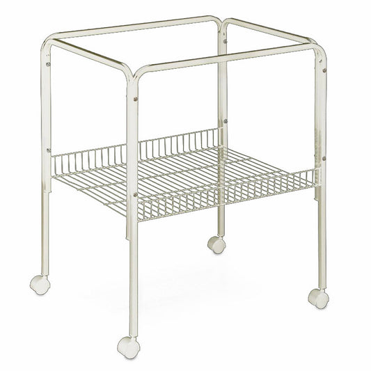 A&E Cage Universal Stand White 2pk