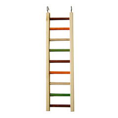 A & E Cages Happy Beaks Wooden Hanging Ladder Bird Toy 1ea/MD, 20 in.