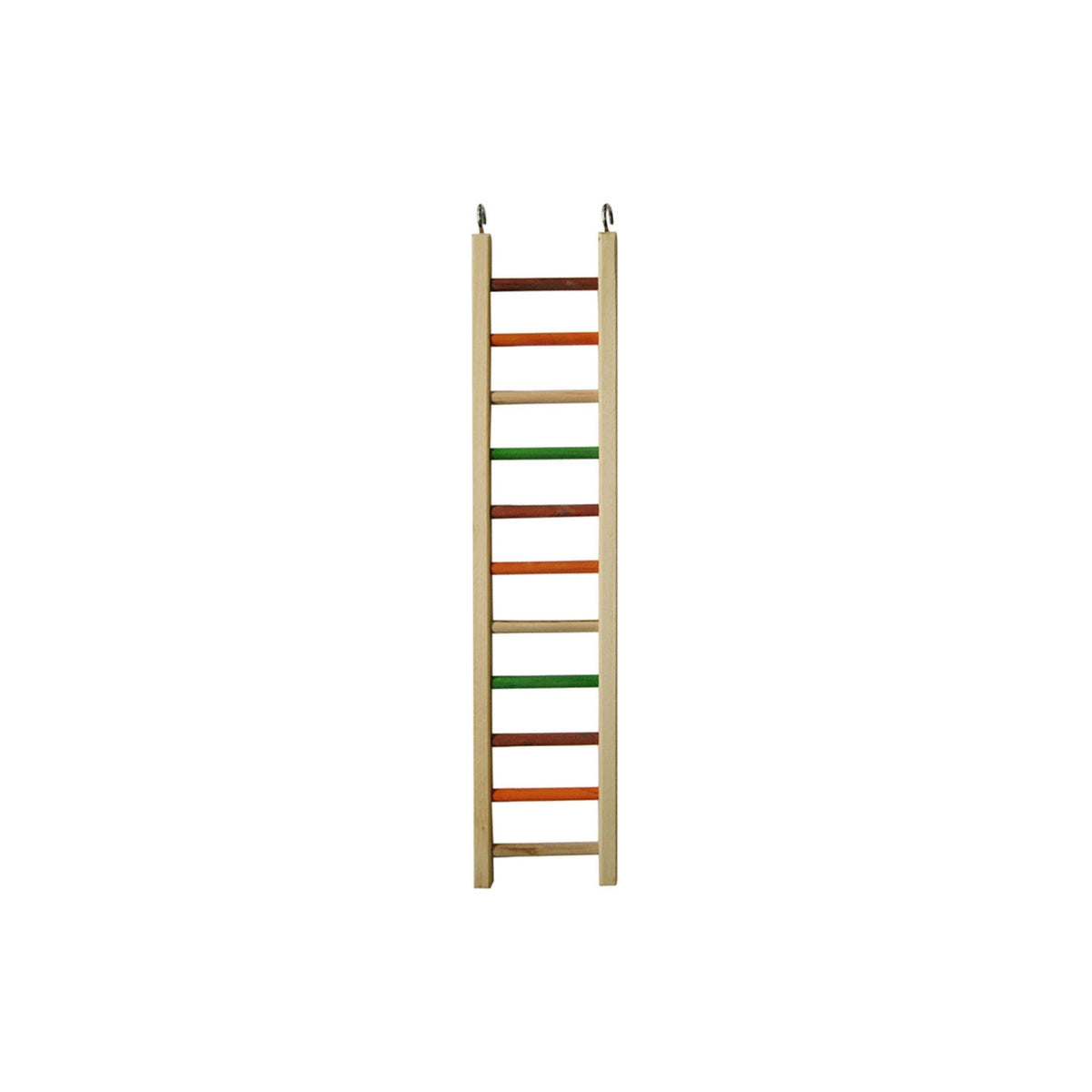 A & E Cages Happy Beaks Wooden Hanging Ladder Bird Toy 1ea/MD, 26 in.