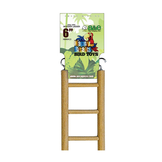 A & E Cages Happy Beaks Small Ladder Bird Toy 1ea/6 in.