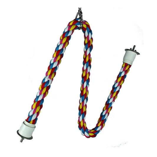 A & E Cages Cotton Cable Bird Perch 1ea/36 in.