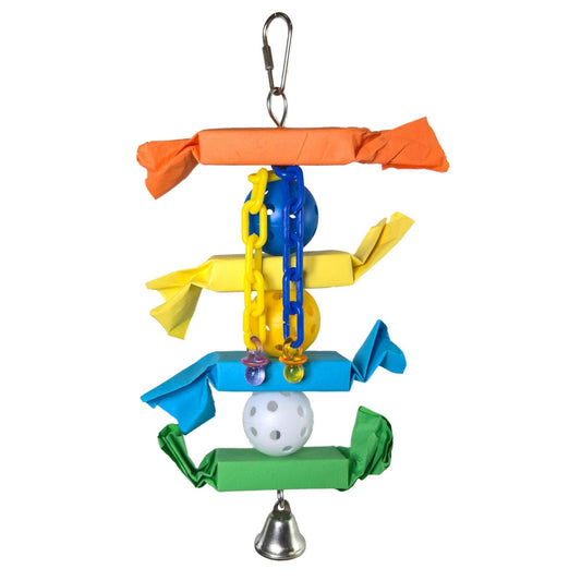 A & E Cages Happy Beaks Chewy Chomp Bird Toy 1ea