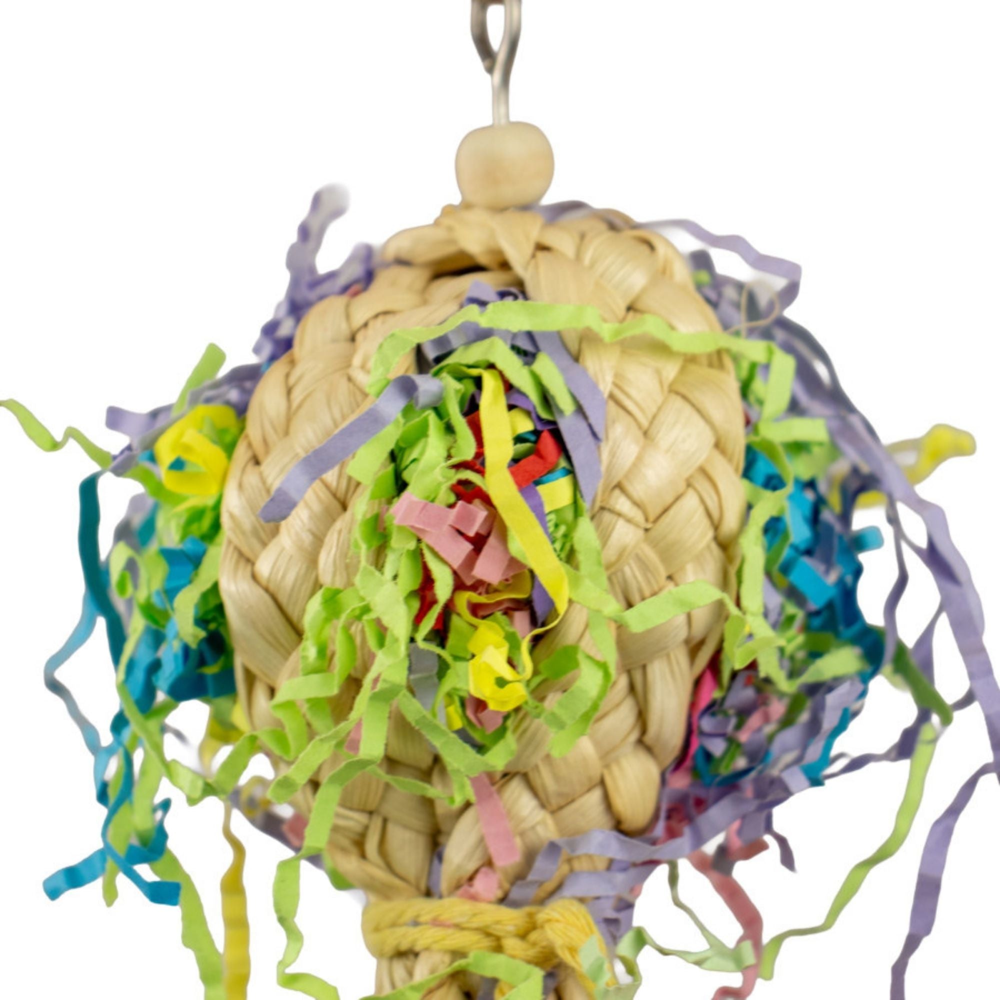 A & E Cages Happy Beaks Balloon Burst Bird Toy 1ea