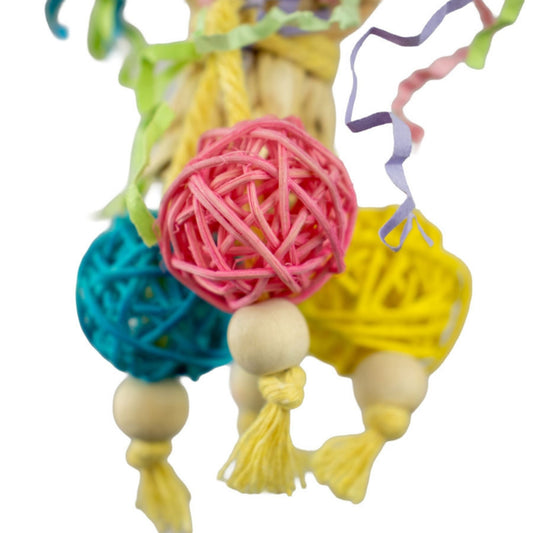 A & E Cages Happy Beaks Balloon Burst Bird Toy 1ea