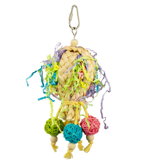 A & E Cages Happy Beaks Balloon Burst Bird Toy 1ea