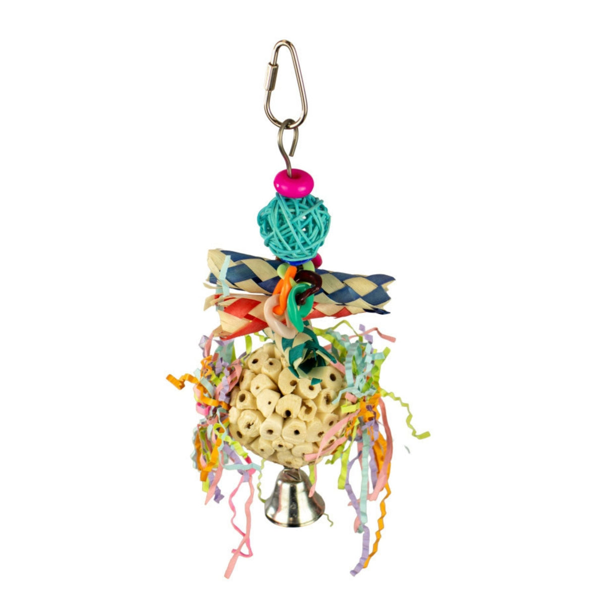 A & E Cages Happy Beaks Sweet Spins Sola Bird Toy 1ea