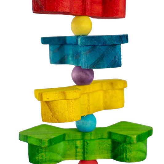 A & E Cages Happy Beaks Twisty Tweet & Treat Bird Toy 1ea