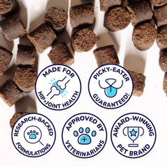 Healthy Bud Dog 4.6oz. Joint Bistro Beef Liver & Heart Functional Treat