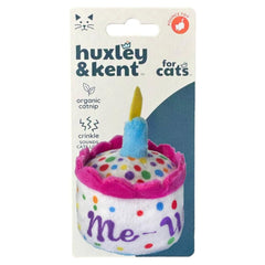 H&K C Mewow Cake Organic Catnip Plush Crinkle