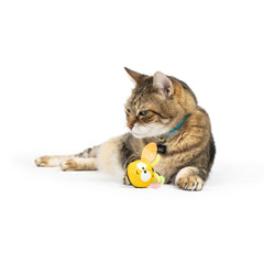 H&K C Flinger Bumble Bee Organic Catnip Plush Crinkle