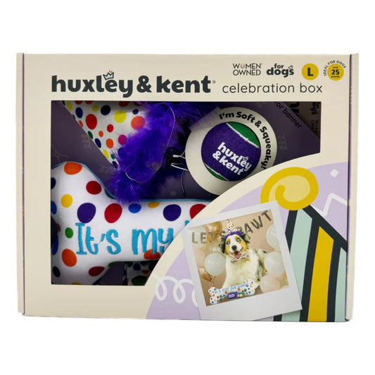 H&K Celebration Box D Happy Barkday Large