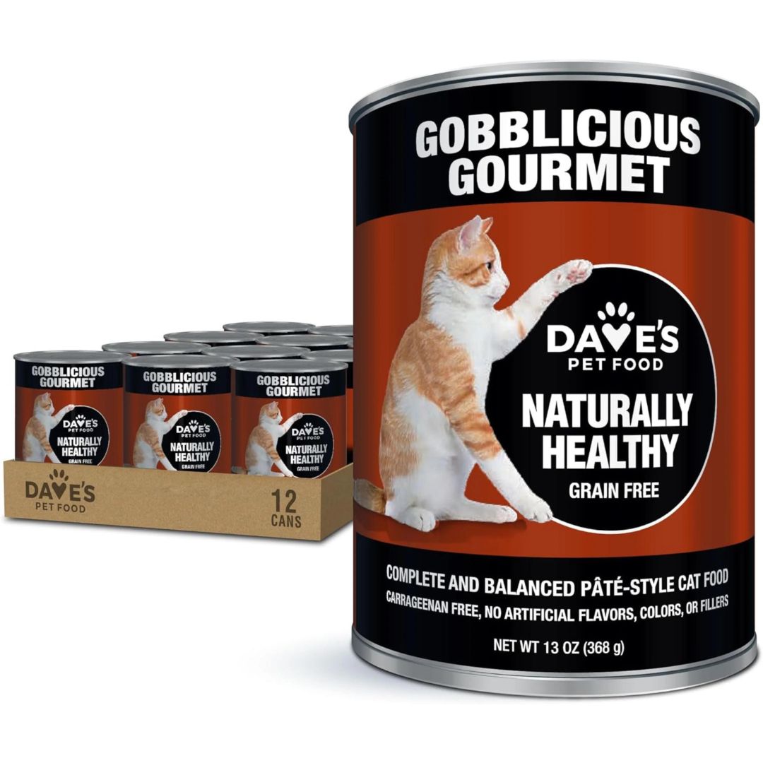 Dave's Pet Food Cat Naturally Healthy Grain Free Shredded Chicken In Gravy 13.2oz. (Case of 12)