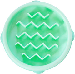 Outward Hound Fun Feeder Slo-Dog Bowl Mint Extra-Small