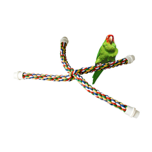 JW Pet Comfy Perch Cross Multi-Color 1ea/MD