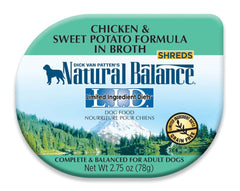 Natural Balance Pet Foods L.I.D Chicken and Sweet Potato in Broth Dog Food 2.75 oz 24 Pack