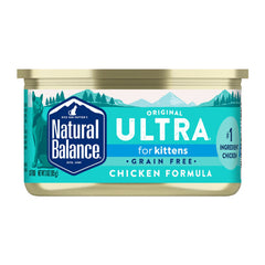 Natural Balance Pet Foods Original Ultra Whole Body Health Wet Kitten Food Chicken 3 oz, 24 pk