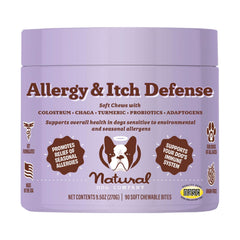 Natural Dog Company Dog Allergy & Itch Supplement Chews - 90 Count