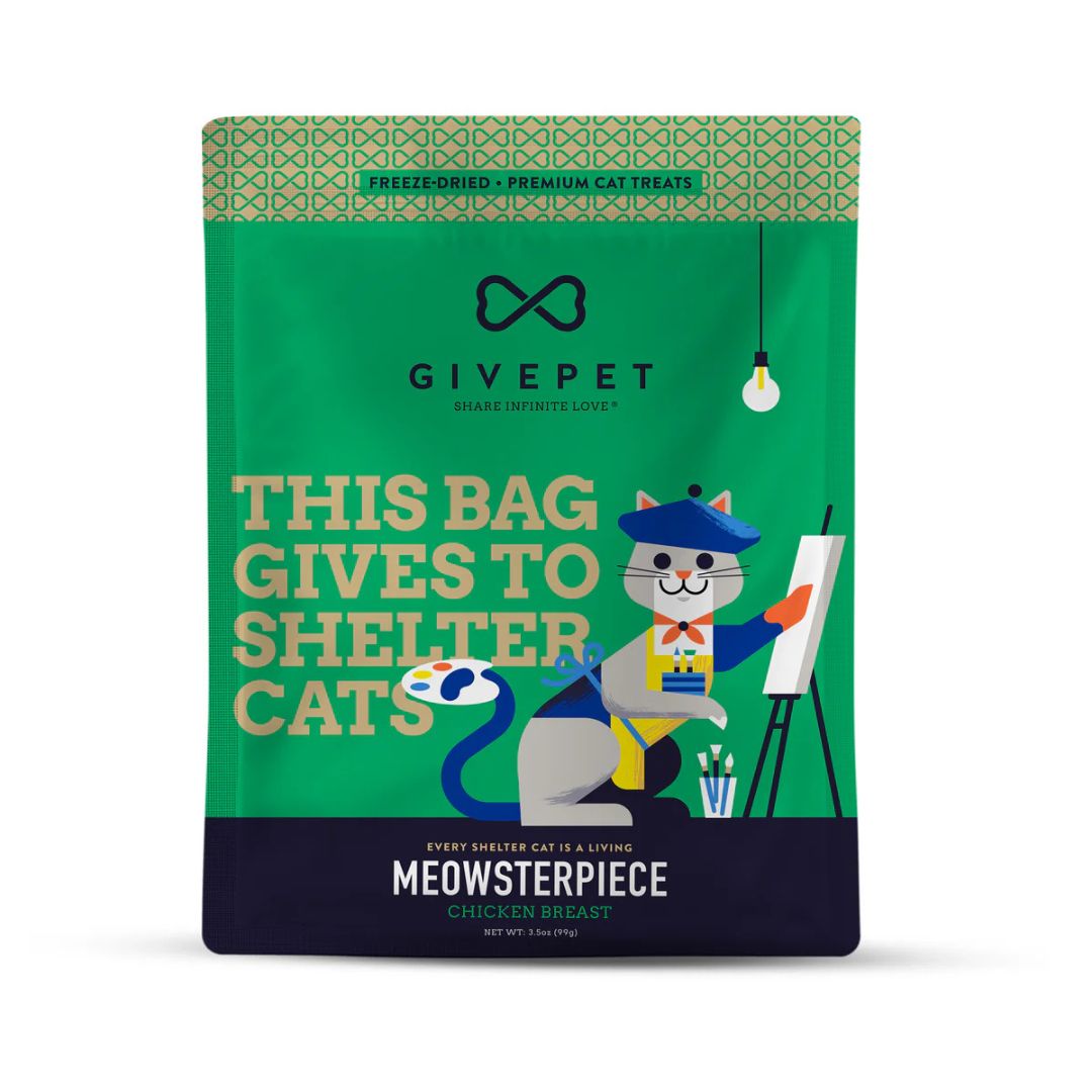 Givepet Cat Freeze-Dried Grain Free Masterpiece 3.5Oz