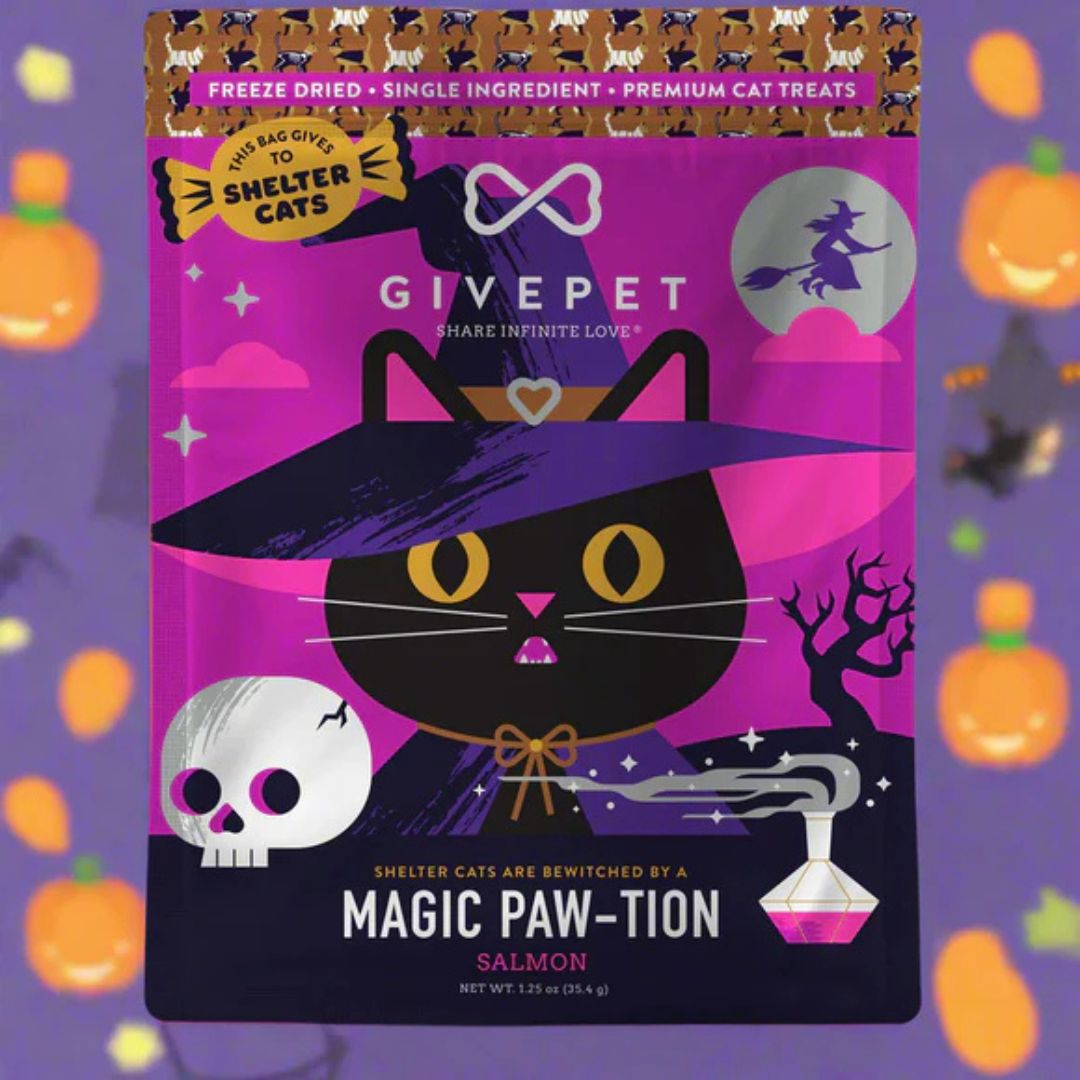 : Givepet Cat Holiday Freeze-Dried Grain Free Magic Paw - Tion 1.25Oz