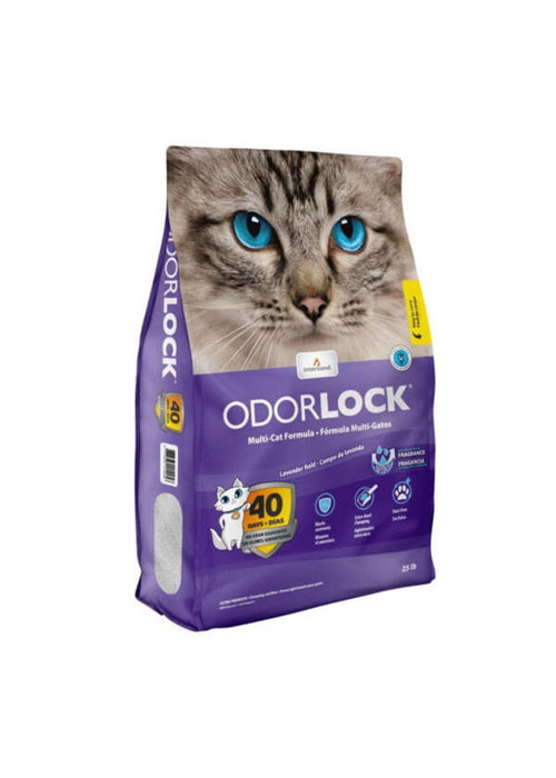 Intersand Odorlock Lavender Cat Litter 25 lb