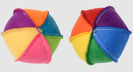 Multipet Felt B Ball  2.5 inch