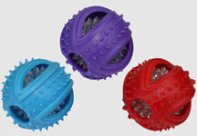 Multipet Doglucent TPR Outer Ring w/ Inner Ball   3 inch