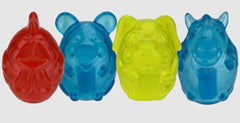 Multipet Doglucent Animals Dog Toy Assorted  1ea/4 in