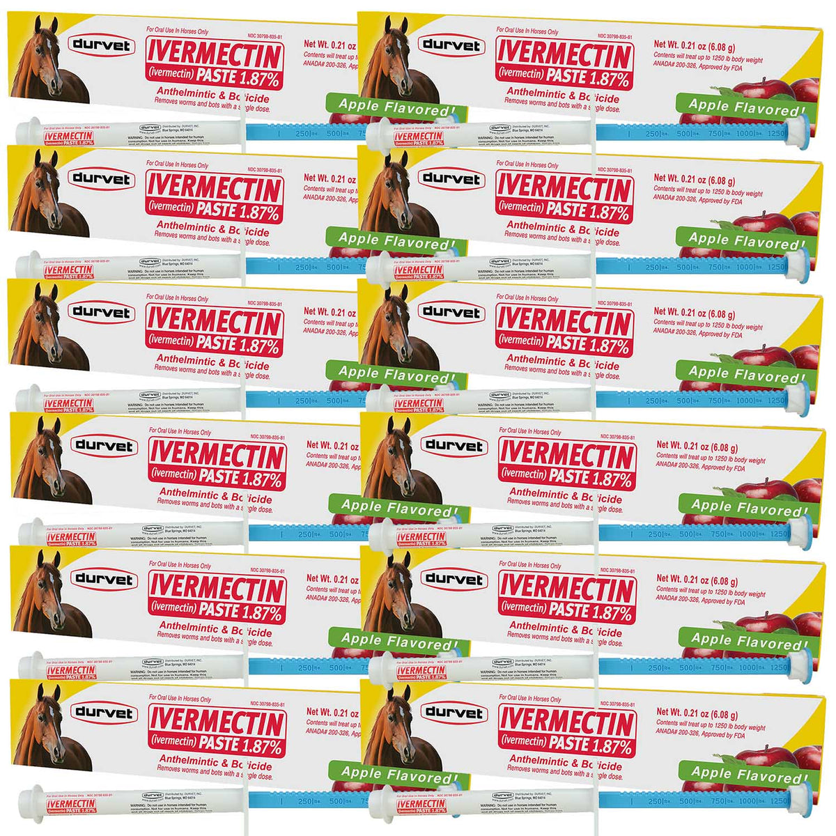 Durvet Ivermectin 12-Pack