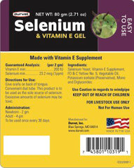 Selenium & Vitamin Oral Gel, 80 ml