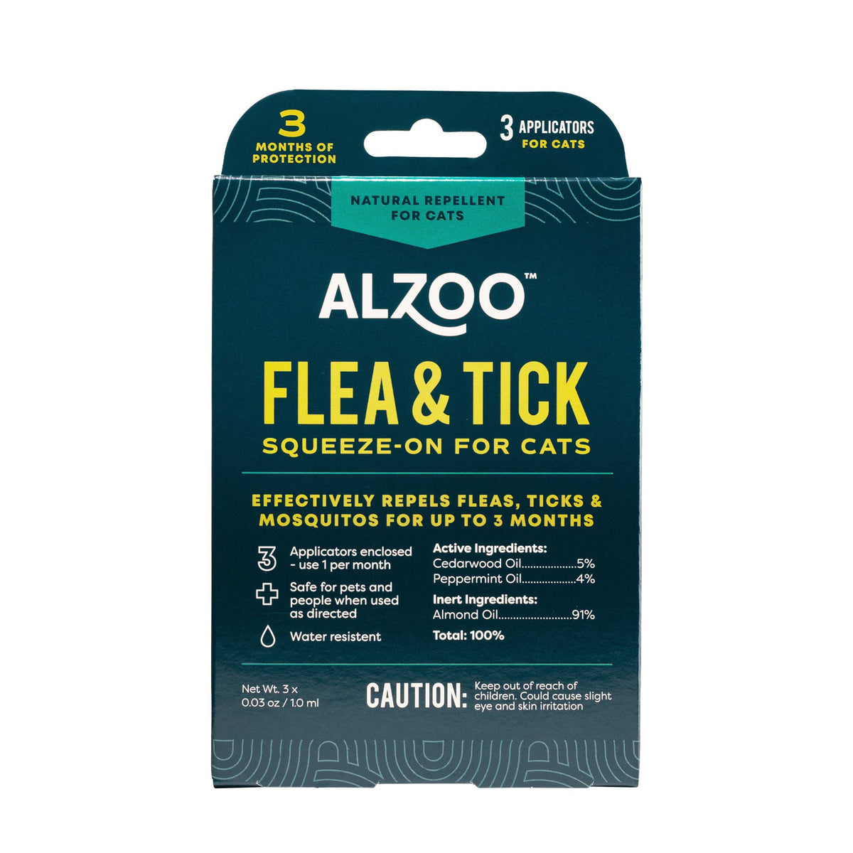 Plant Based Flea & Tick Squeeze-On Cat