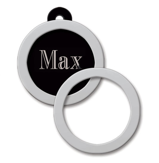 Silencers for Personalized ID Tags-Large Circle