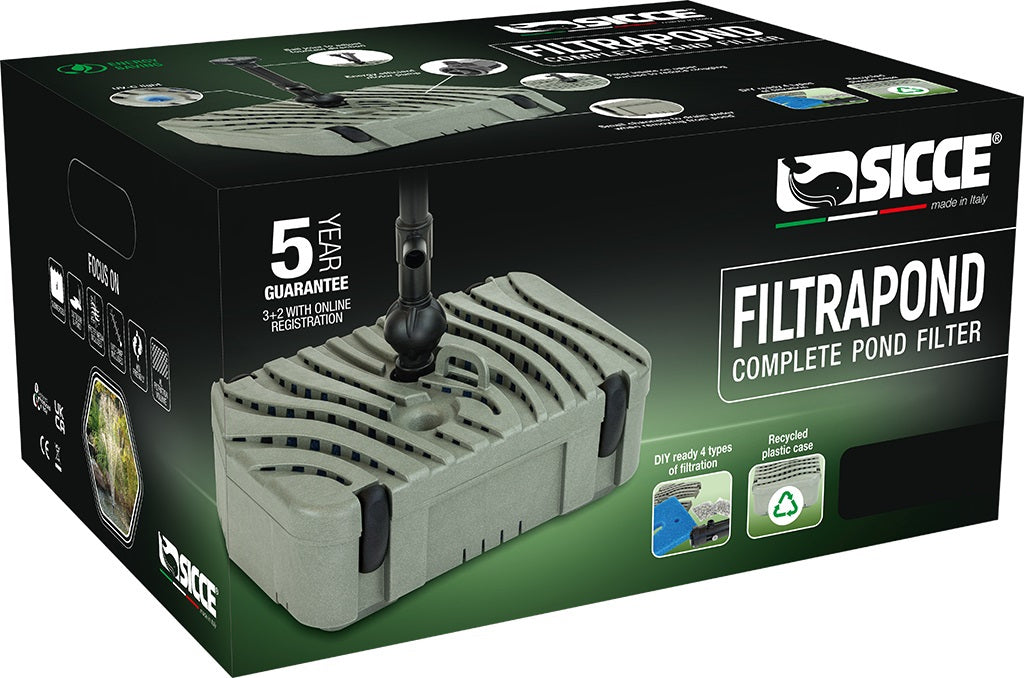 Sicce Filtrapond Complete Pond Filter 1ea/660 Gph